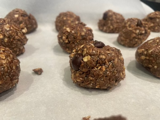 Mint Chocolate Chip Protein Balls